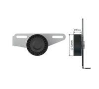 BELT TENSIONER PULLEY MULTI RIBBED For DA/CIA LOGAN SANDERO 09.09-