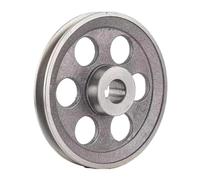 Belt Tensioner V-Belt Pulley Hollow Dia 130-180mm Single-Slot B Type Cast Iron Wheel Power Tool Accessories Thickened Chain Tensioners(14mm,220mm)