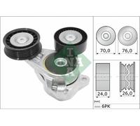 BELT TENSIONER V-RIBBED BELT FITS: FORD FOCUS II 1.8 TDCI.FORD FOCUS II STATI