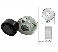 BELT TENSIONER V-RIBBED BELT FITS: PORSCHE CAYENNE 3.0 DIESEL.PORSCHE PANAMER