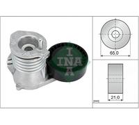 BELT TENSIONER V-RIBBED BELT FITS: VOLVO C30 D3/D4/2.4 I/T5/D5.VOLVO C70 II C