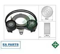 Belt Tensioner, V-ribbed belt for AUDI A4 A5 A6 C8 A7 INA 534 0910 10