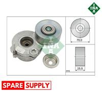 BELT TENSIONER, V-RIBBED BELT FOR AUDI VW INA 534 0672 10