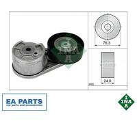 Belt Tensioner, V-ribbed belt for FORD FORD AUSTRALIA FORD USA INA 534 0725 10