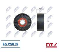 Belt Tensioner, V-ribbed belt for OPEL ANTARA A CASCADA NTY RNK-PL-046