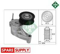 BELT TENSIONER, V-RIBBED BELT FOR VOLVO VOLVO ASIA INA 534 0710 10