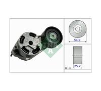 Belt Tensioner V-ribbed belt INA for 1 Series 3 534 0516 10 Top German Quality