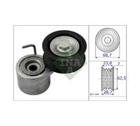 Belt Tensioner V-ribbed belt INA for A6 A5 A4 A8 Q7 Cayenne Touareg A7 Allroad Q