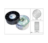 Belt Tensioner V-ribbed belt INA for Expert Scudo Focus Dispatch C5 407 S-Max Ga