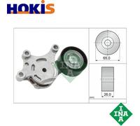 BELT TENSIONER VRIBBED BELT 534 0075 20 FOR FORD TRANSIT/COURIER/V769/Box/MPV