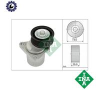 Aux Belt Tensioner fits VOLVO V70 Mk3 2.0 07 to 11 Drive V-Ribbed INA 30731938