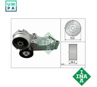 INA Multi-ribbed V-belt Tensioner 534 0146 10 for Ford Focus I Saloon