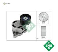 INA 534 0181 10 Tensioner Lever, v-ribbed belt