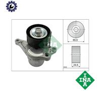 Aux Belt Tensioner fits MERCEDES X250 470 2.3D 17 to 20 Drive V-Ribbed INA New