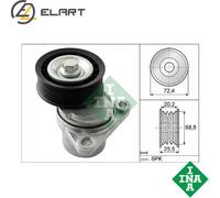 BELT TENSIONER VRIBBED BELT 534 0326 10 FOR MAZDA MPV/II/Mk/III ATENZA/Station