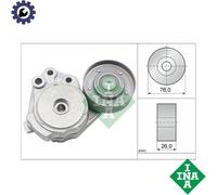 BELT TENSIONER VRIBBED BELT 534 0374 10 FOR VW TOURAN/VAN CC/B7/SCIROO/III/B6