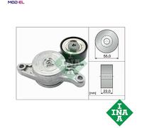 INA Aux Belt Tensioner 534 0420 10 V-ribbed belt