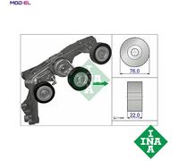 INA Drive Belt Tensioner 2662000970 - V-ribbed for Mercedes‑Benz A‑Class (W169, W245)