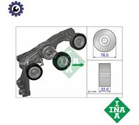 Multi-ribbed V-belt tensioner 534 0431 10 INA for MERCEDES-BENZ A-CLASS