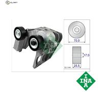 Multi-ribbed V-belt tensioner 534 0467 10 INA for FORD KA FIESTA V STREET KA