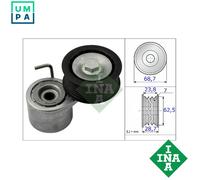 INA 534 0487 10 Tensioner Lever, v-ribbed belt