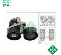 BELT TENSIONER VRIBBED BELT 534 0496 10 FOR BMW N55B30A N54B30A 3.0L 6cyl