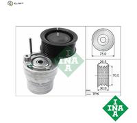 INA 534 0603 10 Tensioner Lever, v-ribbed belt