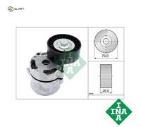 INA 534 0711 10 Tensioner Lever, v-ribbed belt