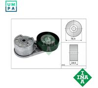 Aux Belt Tensioner fits FORD TRANSIT CUSTOM V362 2.0D 16 to 19 Drive V-Ribbed