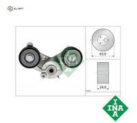 INA 534 0933 10 Belt Tensioner, v-ribbed belt