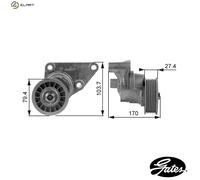 GATES T38158 Tensioner pulley