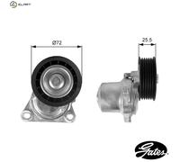 GATES T38408 Tensioner pulley