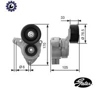 Gates T38421 DriveAlign Tensioner