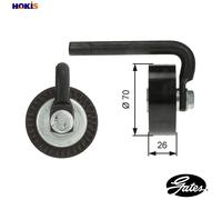 New Tensioner Pulley, V-ribbed belt for BMW:3,E46,3 Sedan,3 Coupe,3 Compact