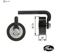 New Tensioner Pulley, V-ribbed belt for BMW:3,E46,3 Sedan,3 Coupe,3 Compact