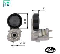 GATES T39118 Tensioner pulley