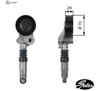 GATES T39158 Tensioner pulley