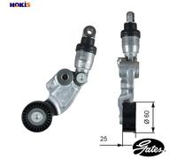 Gates Belt Tensioner T39388, V-Ribbed Belt, Fits Mazda CX-5, Mazda3, Mazda6