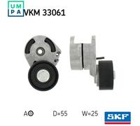 SKF Tensioner Pulley VKM 33061 – V-ribbed belt for Citroën, Peugeot, Ford, Mazda