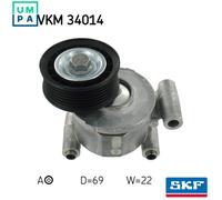 SKF VKM 34014 V-Ribbed Belt Belt Tensioner Upper Fits Ford C-Max Focus 2 Saloon