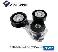 BELT TENSIONER VRIBBED BELT VKM 34110 FOR FORD FOCUS/II/C-MAX/Turnier/Station