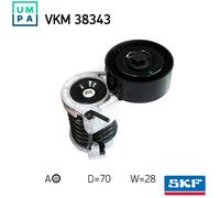 SKF Tensioner Pulley for BMW 116i 1.6 Litre February 2007 to October 2007