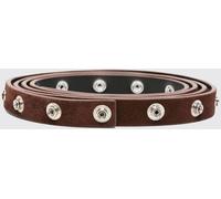 Belt THE ATTICO Woman color Brown - Size: M - female