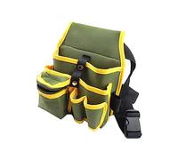 Belt Tool Pouch Multi-Tool Pocket Belt, Multi-Function Electrician Tools Bag Waist Pouch Belt Storage Holder Organizer Garden Tool Waist Packs Oxford Cloth Tool Belt Bag (Color : B) (Color : A, Size