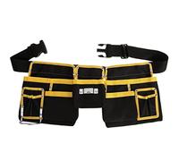 Belt Tool Pouch Multi-Tool Pocket Belt, Oxford Cloth Multi-Functional Electrician Tools Bag Waist Pouch Belt Storage Holder Organizer (Color : One-Bag) (Color : Two Bag, Size : One Size)