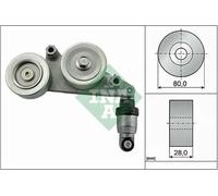 INA 534 0415 10 Vibration Damper, v-ribbed belt