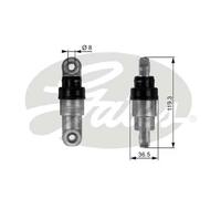 GATES T38218 Vibration Damper, v-ribbed belt