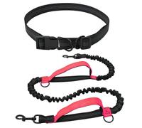 Belt Walking Dog Rope - Elastic Traction Dog Rope - Hands- Reflective Dog Rope, Versatile Adjustable Long Rope, Easy On Waistbelt