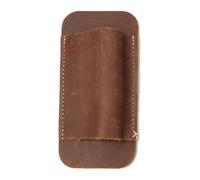 Belt Wear Leather Knife Sheath - Retro Belt with Leather | Leather Bag Holster with Belt Clip | Horizontal Sheath Carry Knife | Vintage Accessories Holder Case for Birthdays Father of Father