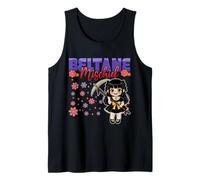 Beltane Mischief May Day Start of Summer Pagan Anime Witch Tank Top